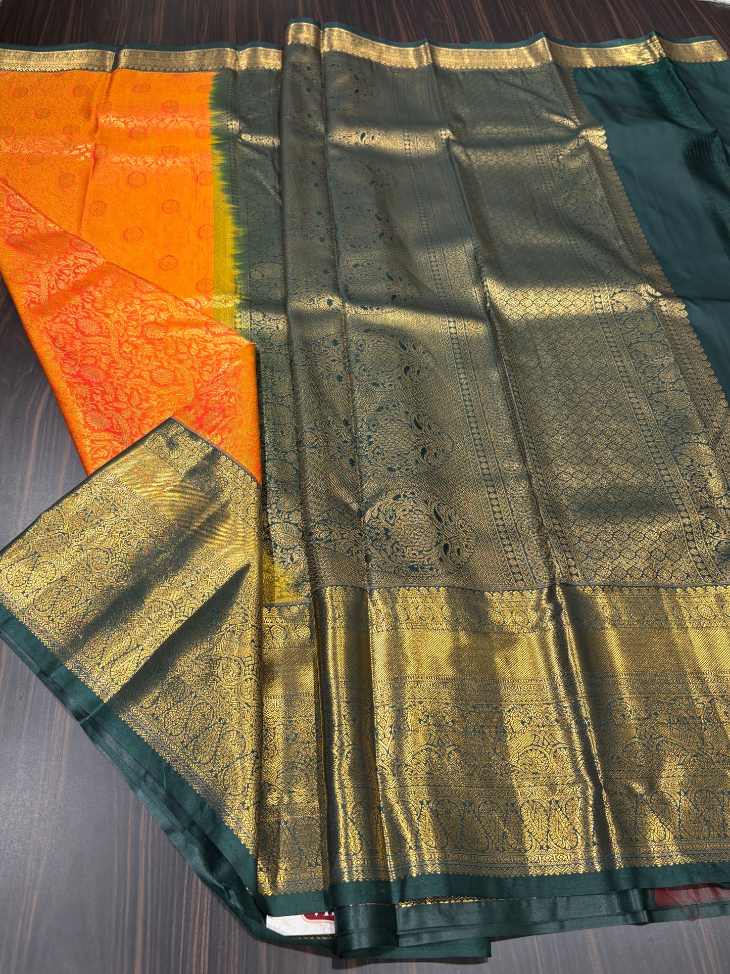 Semi Kanchipuram silk