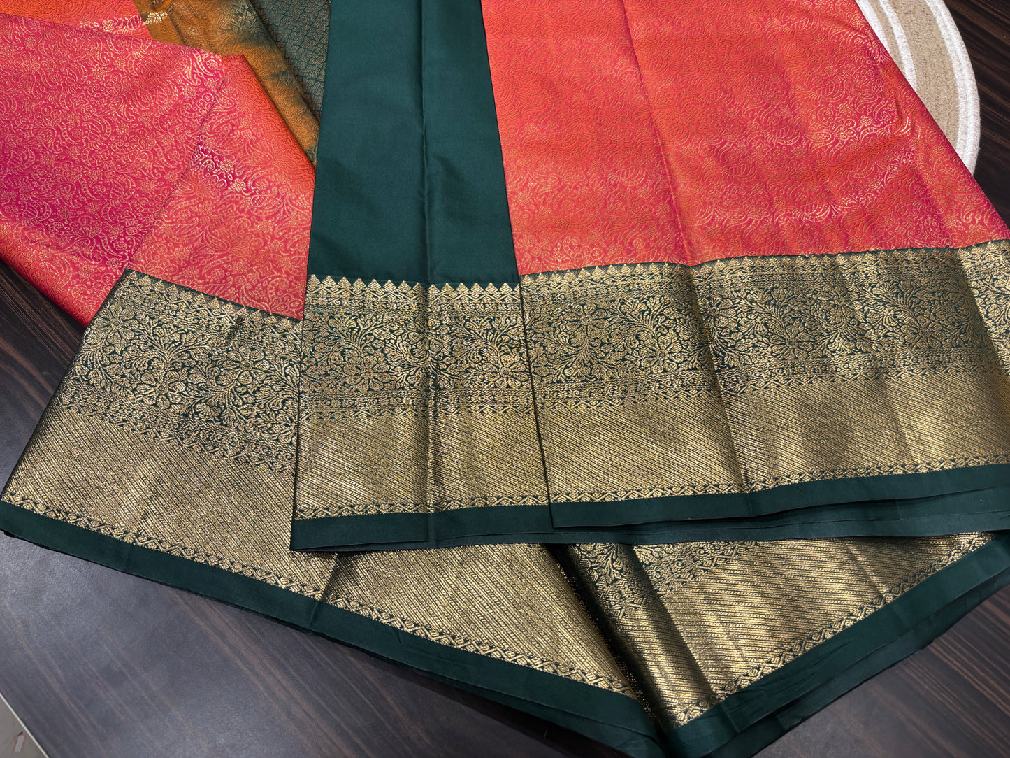 Semi Kanchipuram silk
