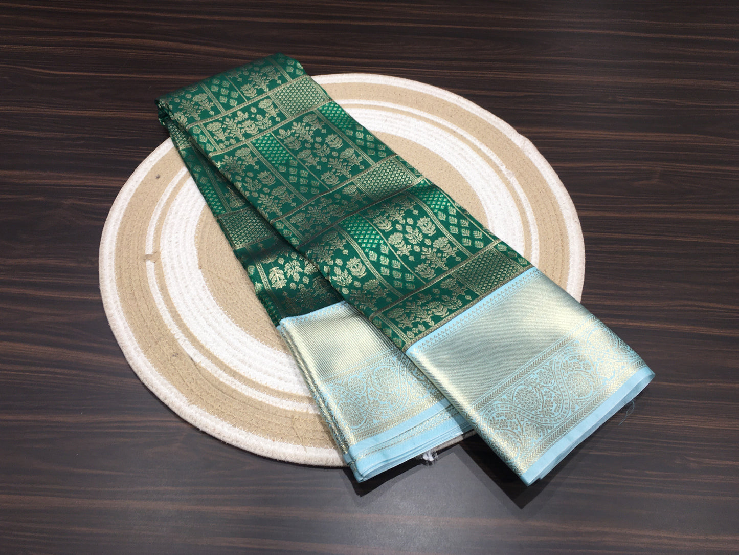 Semi Kanchipuram silk