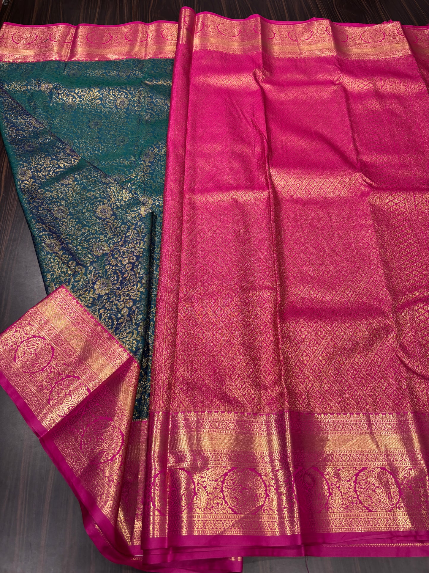 Semi Kanchipuram silk