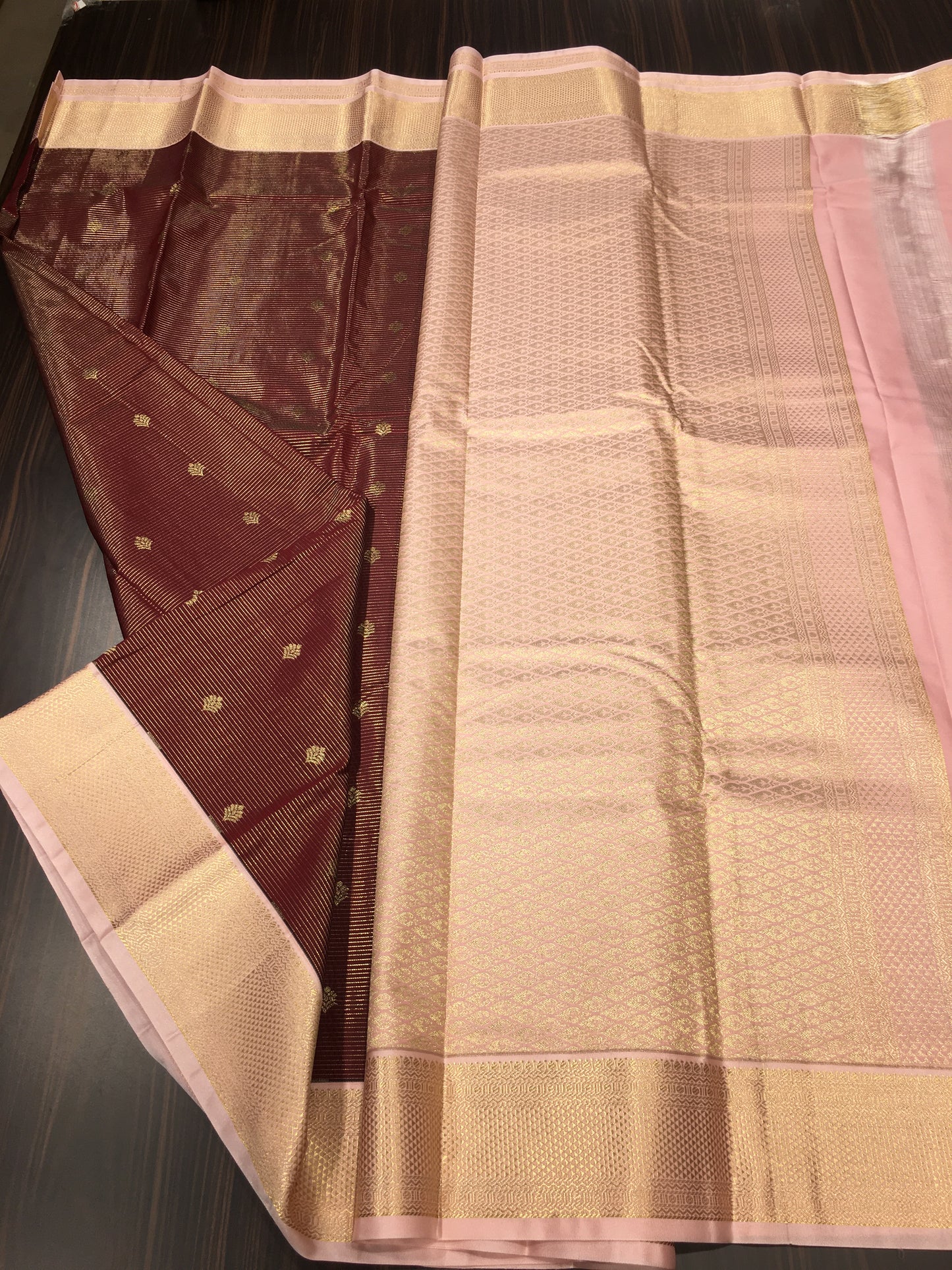 Semi Kanchipuram silk