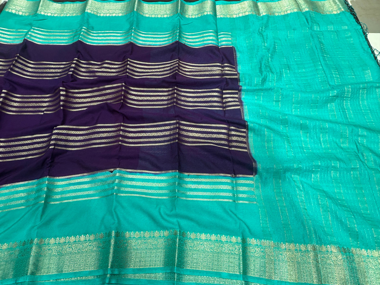 Semi Mysore crape