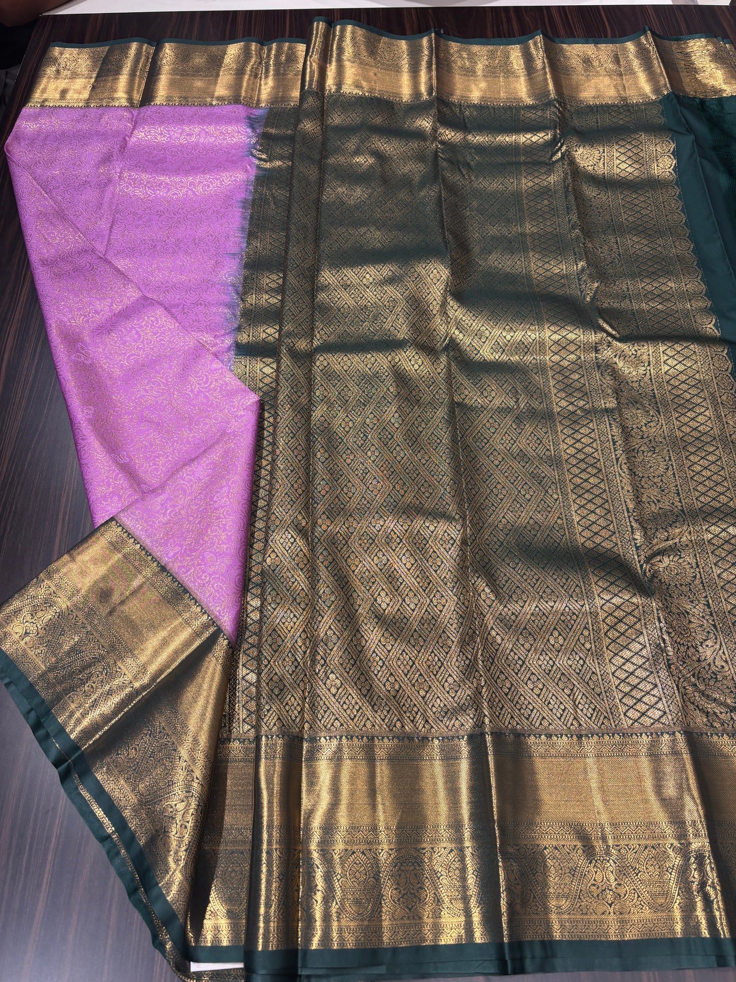 Semi Kanchipuram silk