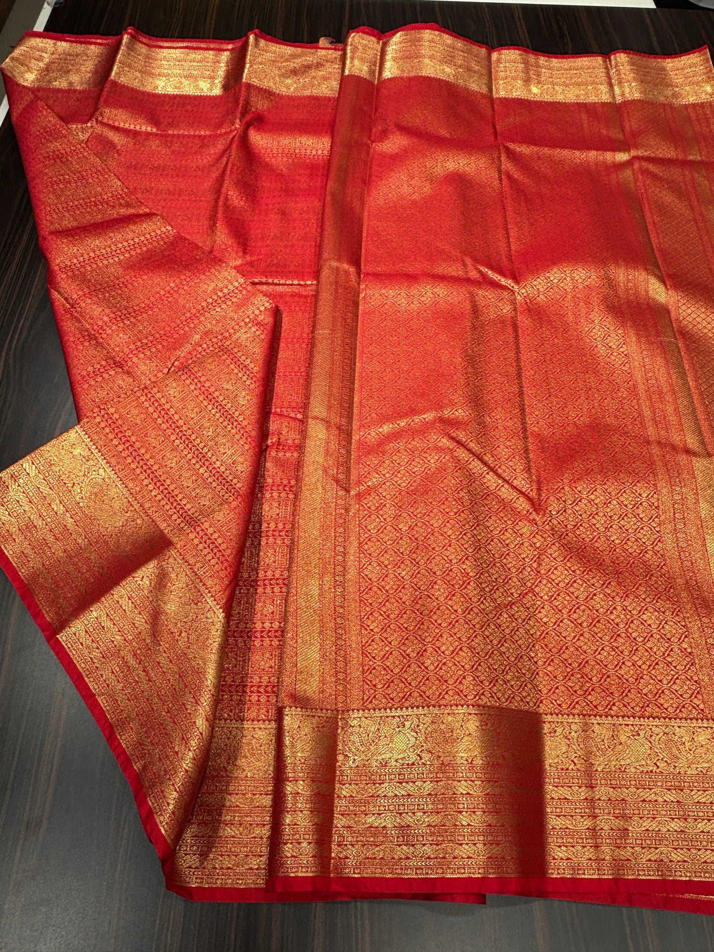 Semi Kanchipuram silk