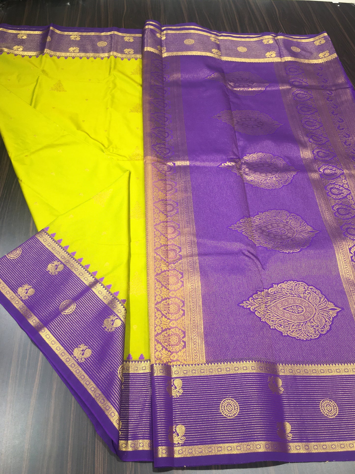 Semi Kanchipuram silk