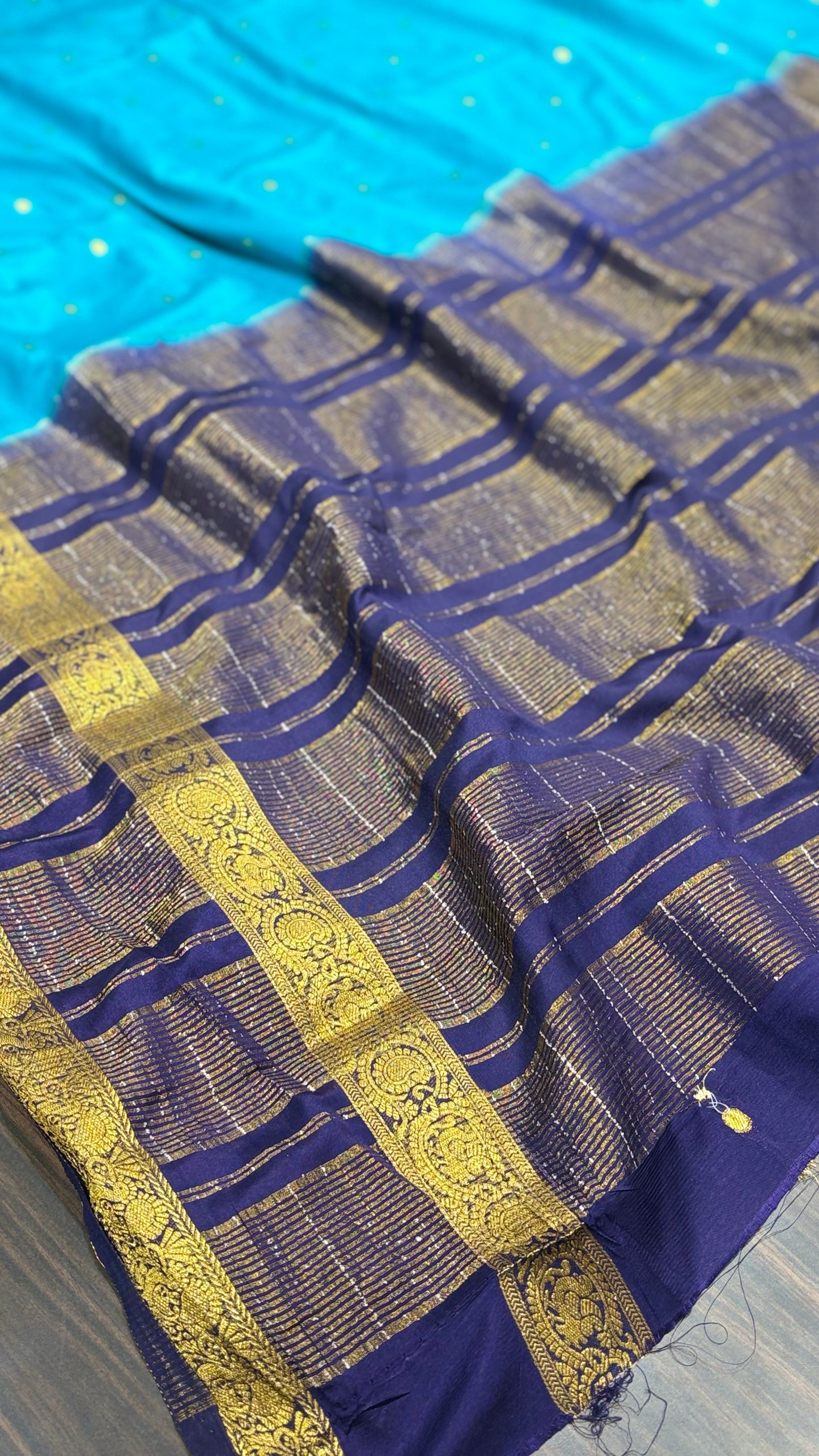 Semi Mysore crape