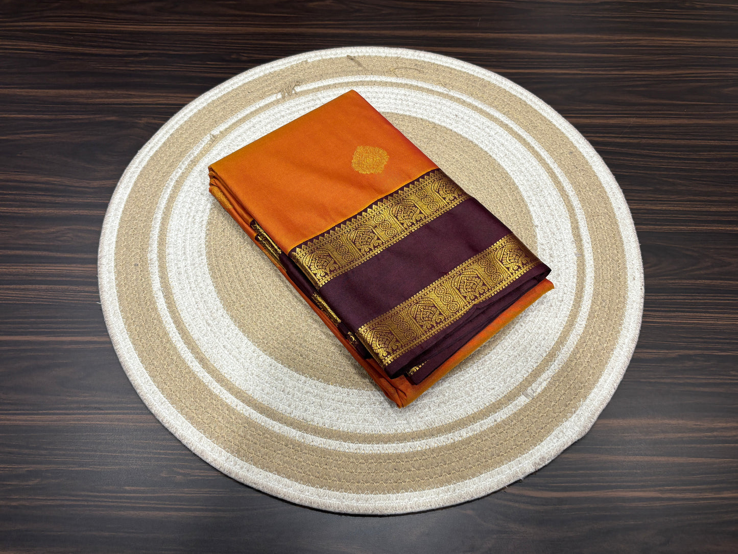 Semi Kanchipuram silk