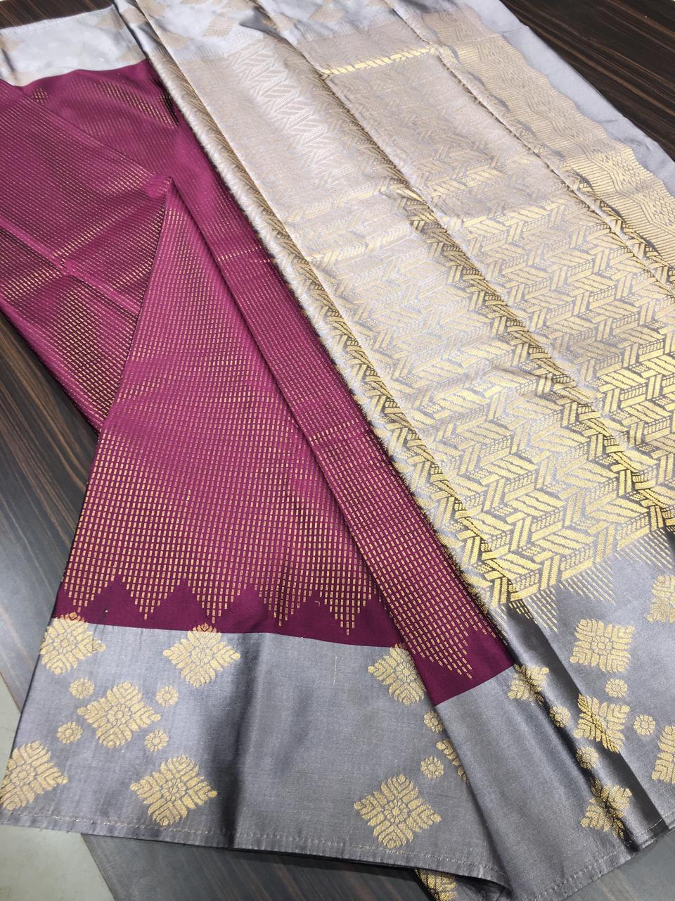 Semi Kanchipuram Silk