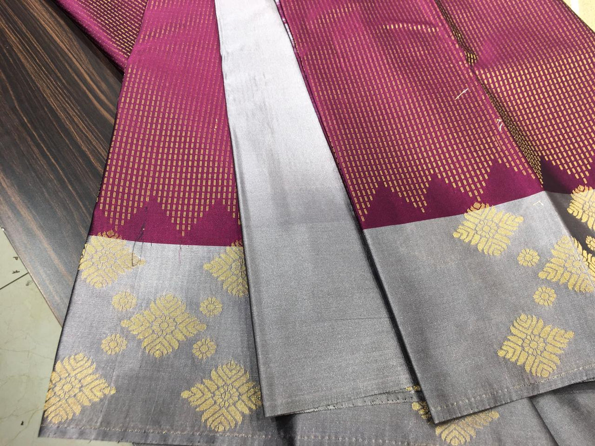 Semi Kanchipuram Silk
