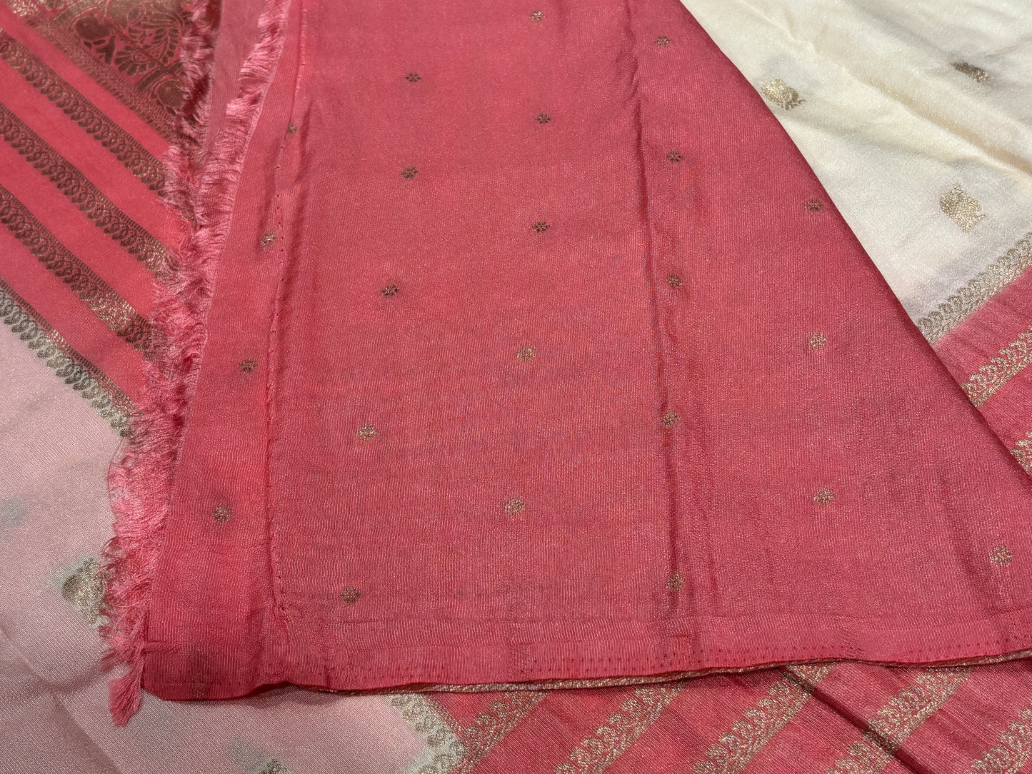 Soft crape saree