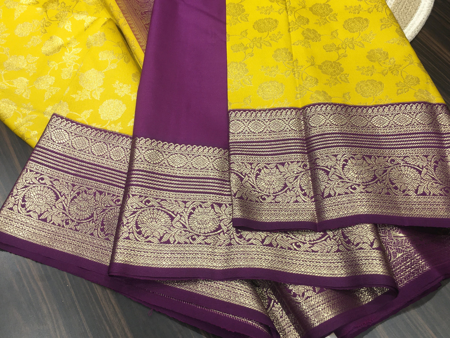Semi Kanchipuram silk