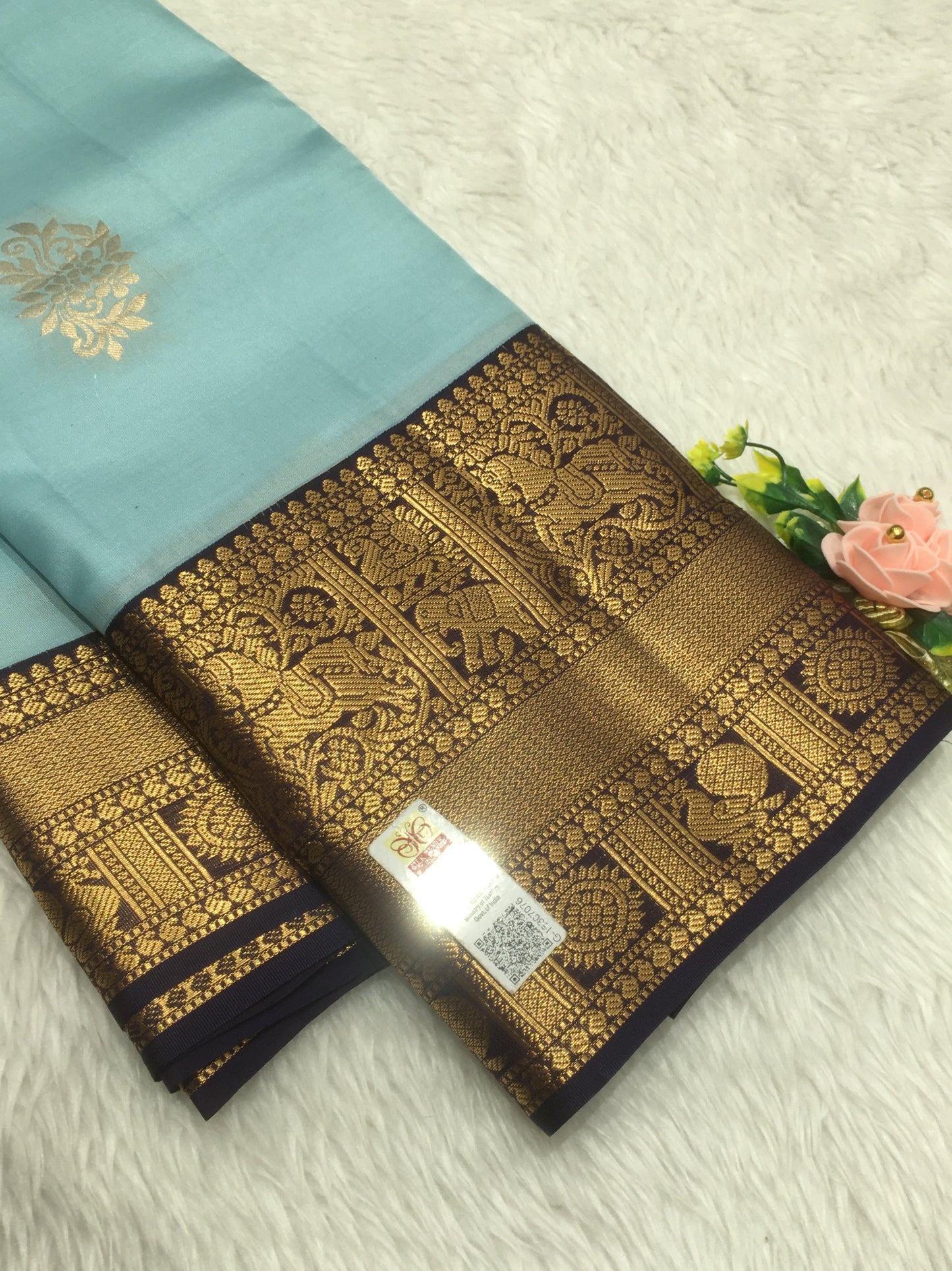 Pure Kanchipuram silk