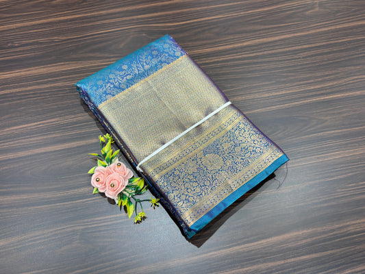 Semi Kanchipuram silk