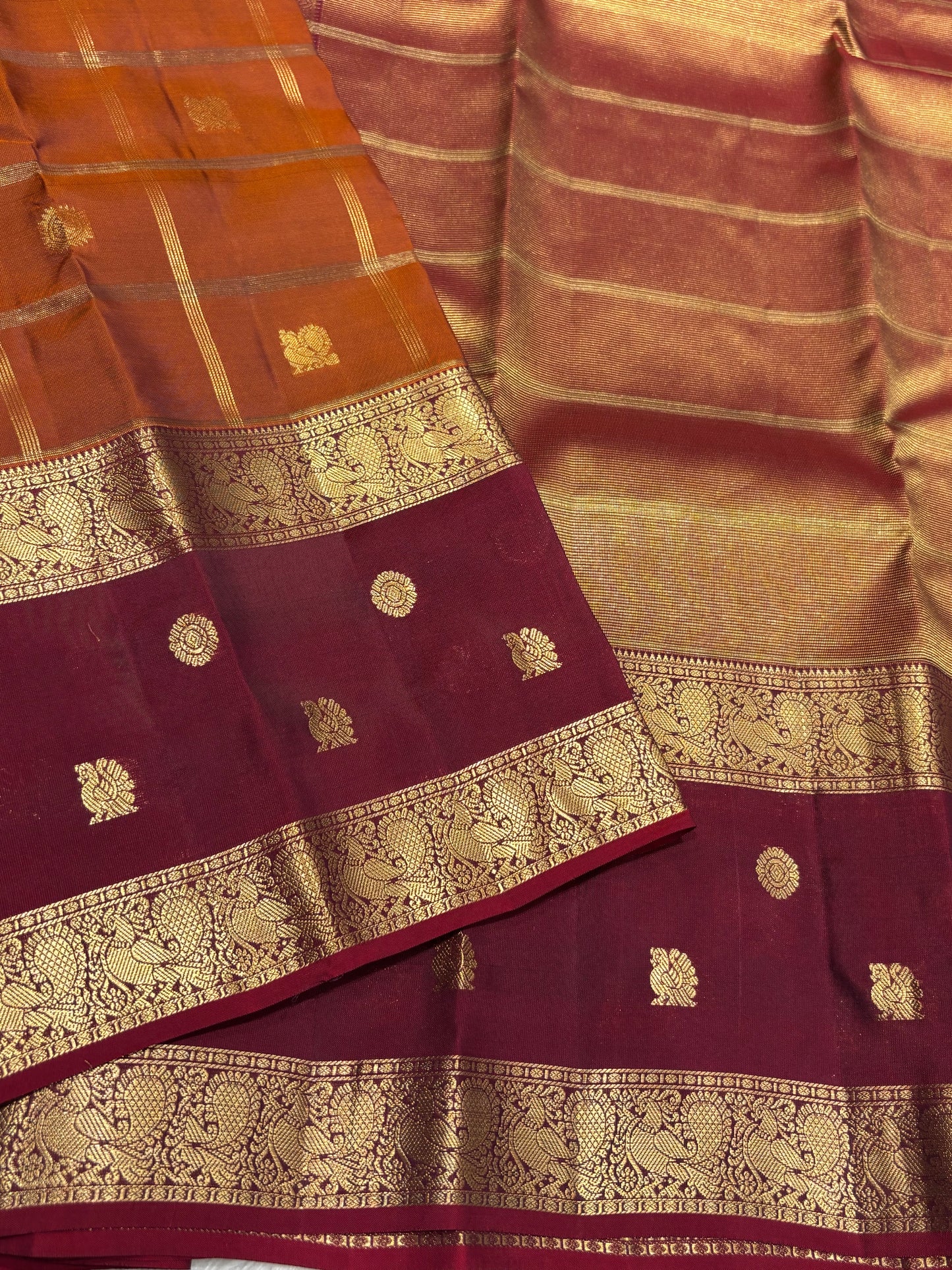 Pure Kanchipuram silk