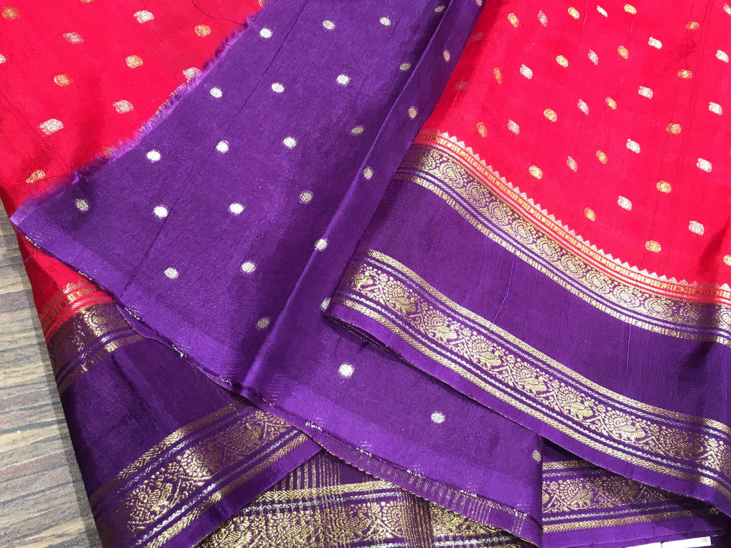 Soft tussar saree