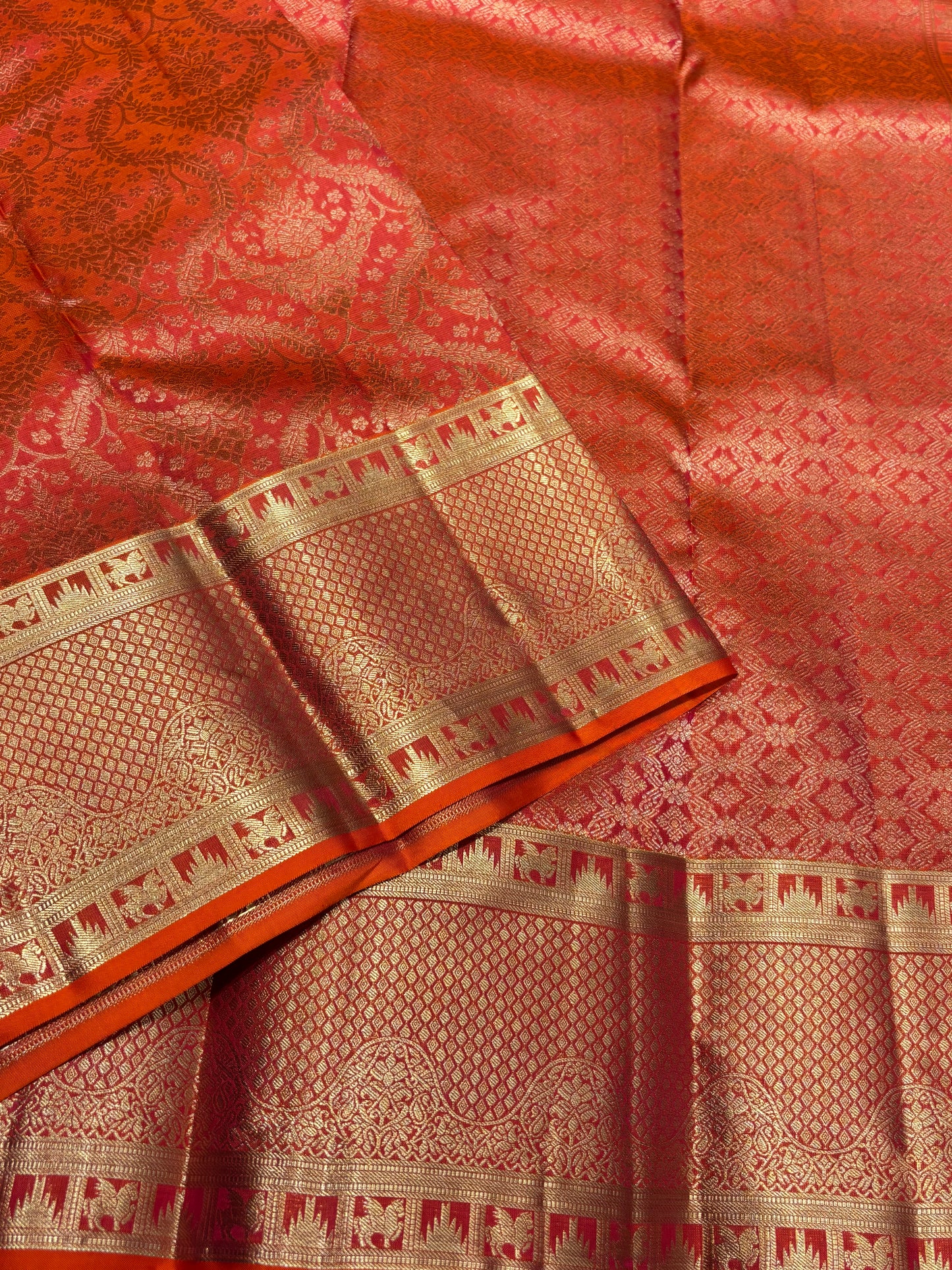 Pure Kanchipuram Broced Silk