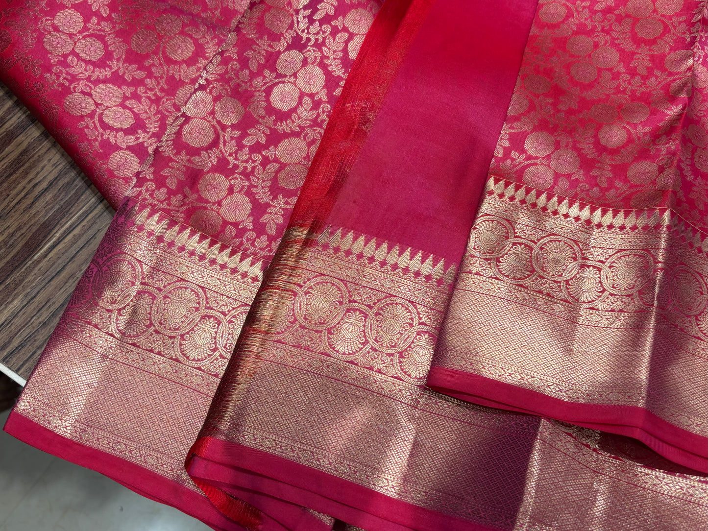 Pure Kanchipuram Broced Silk