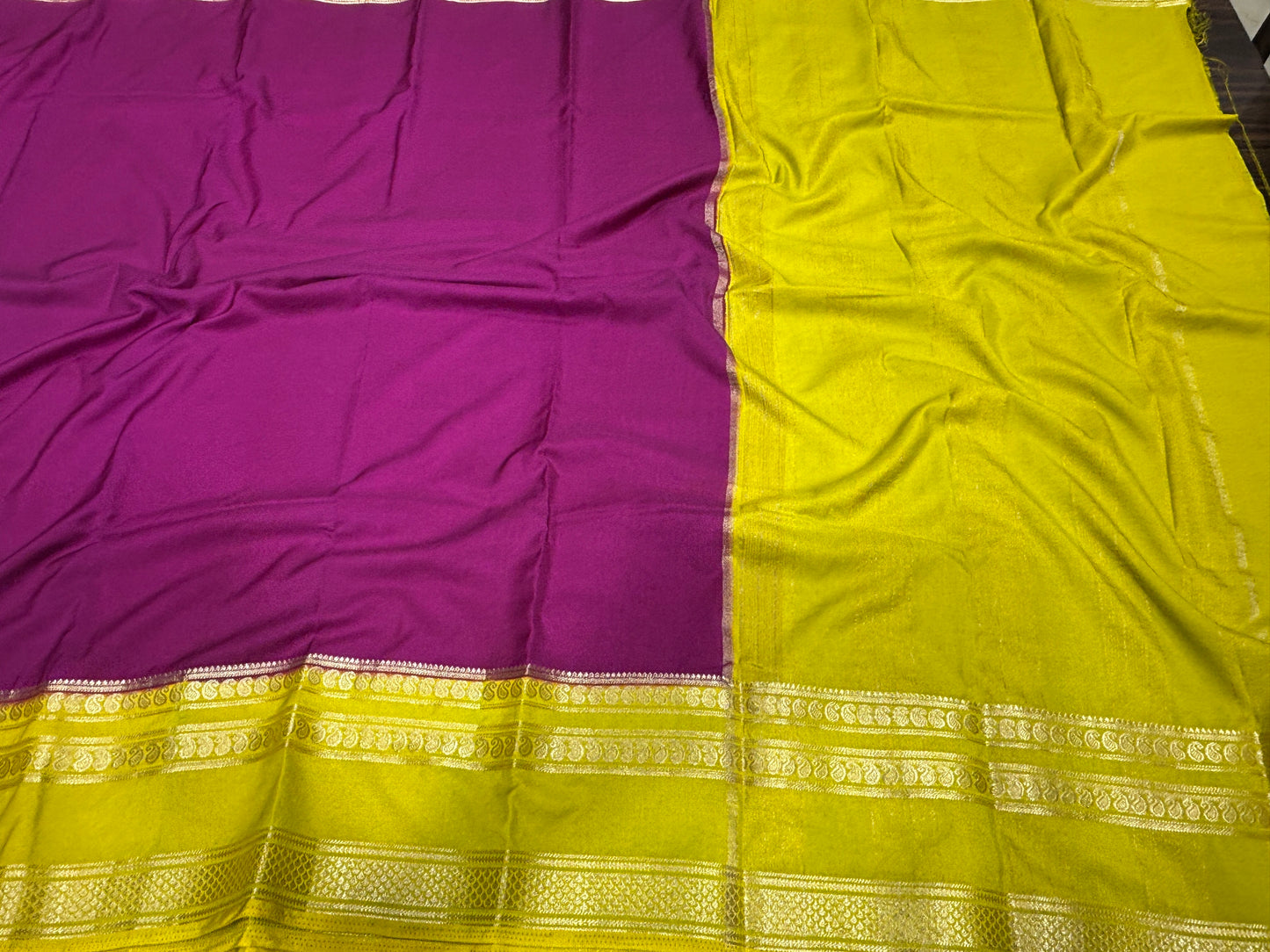 Semi Mysore crape