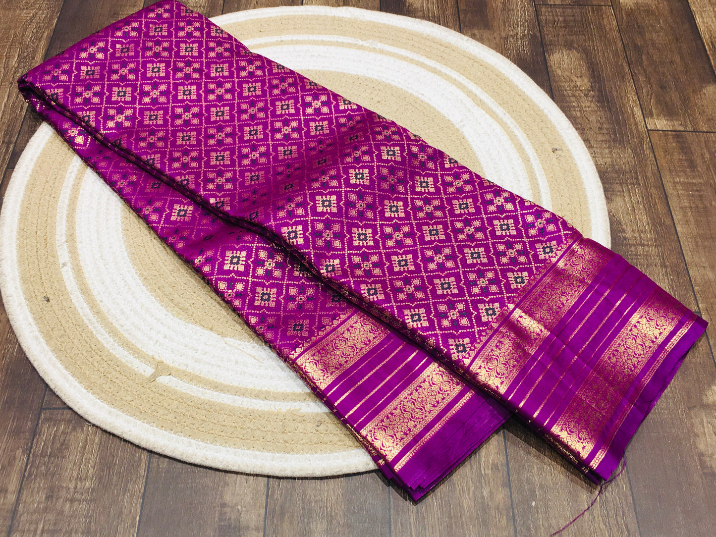 Semi Kanchipuram silk