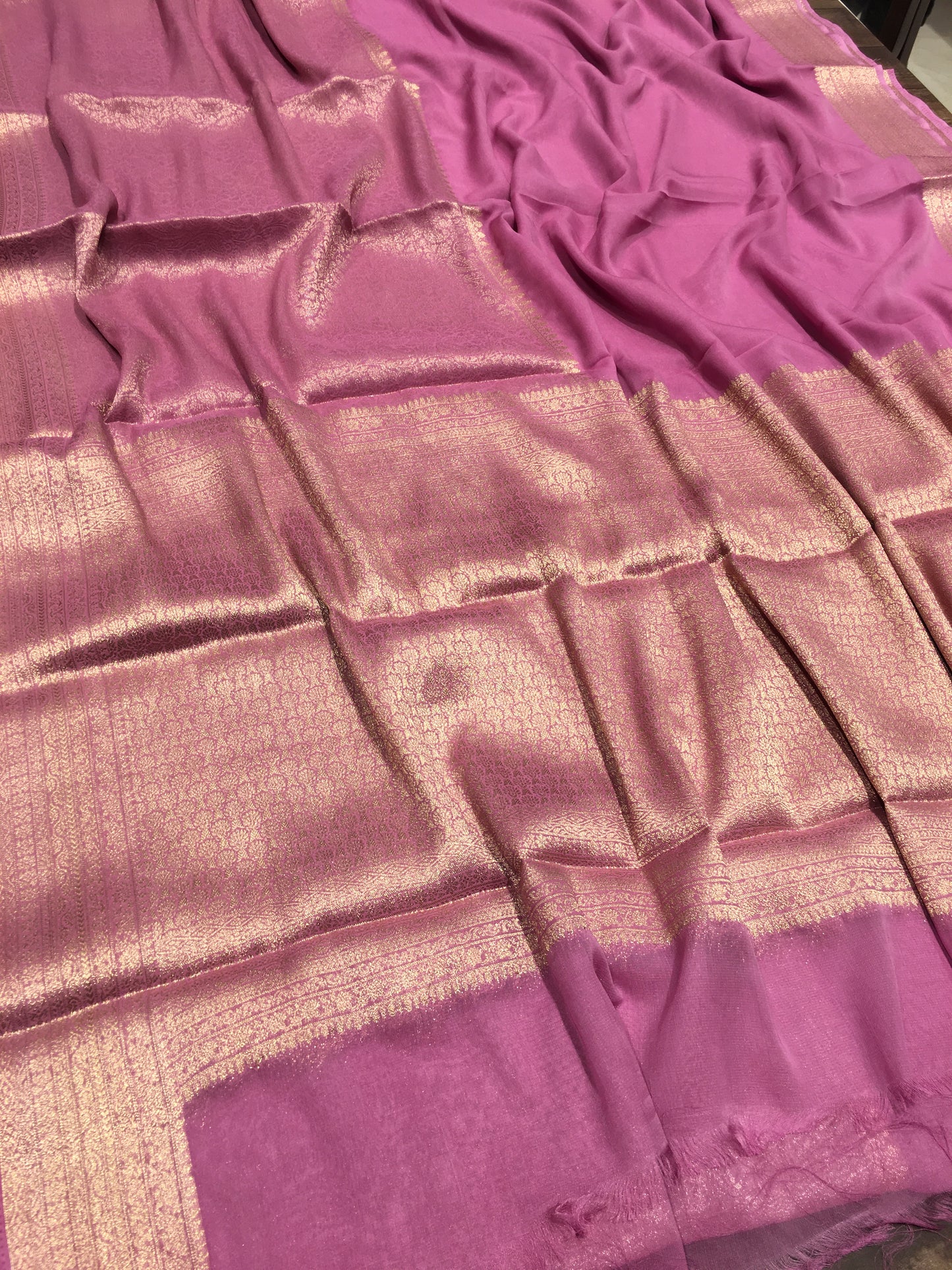 Semi Mysore crape