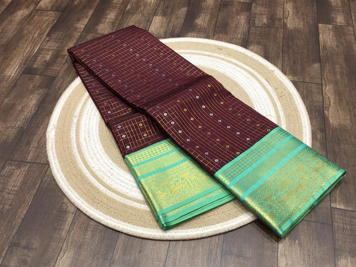 Semi Kanchipuram Silk