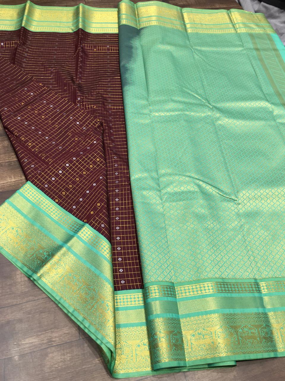Semi Kanchipuram Silk