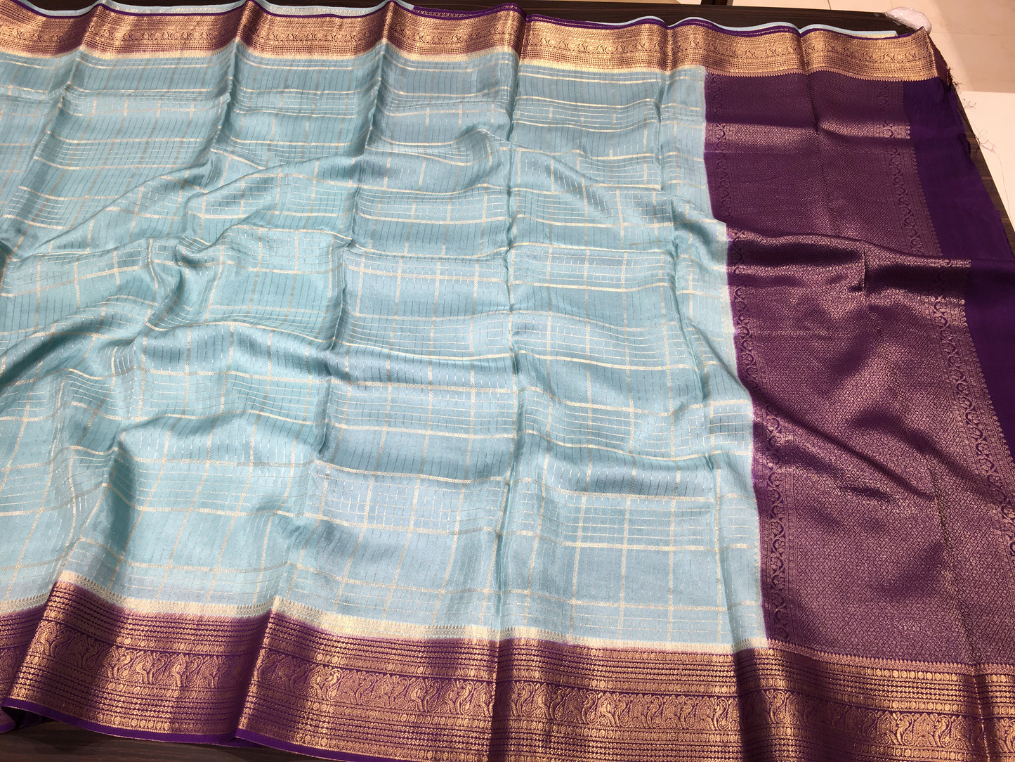 Semi Mysore Crape Silk