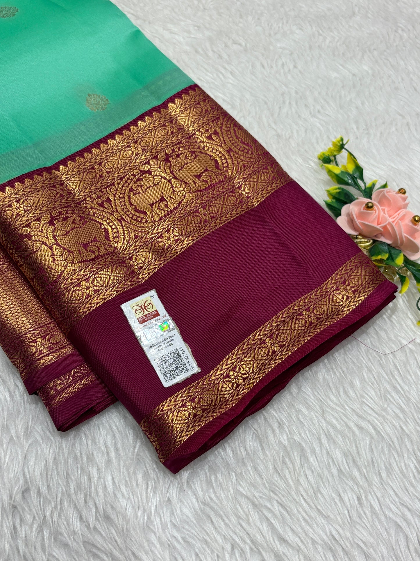Pure Kanchipuram silk