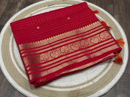 Semi Mysore crape