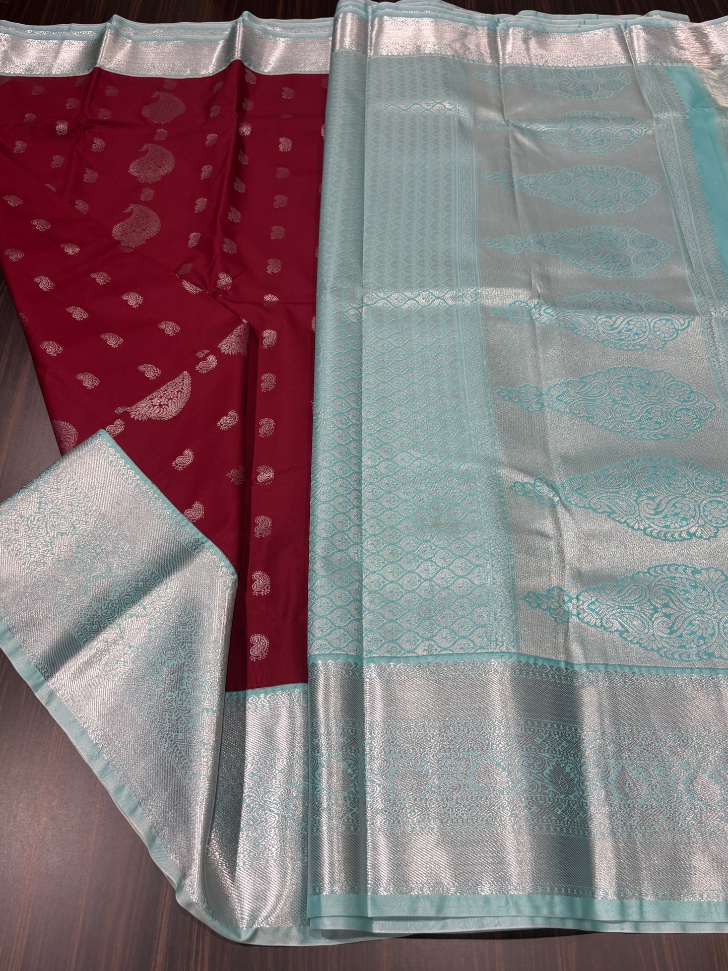 Semi Kanchipuram silk