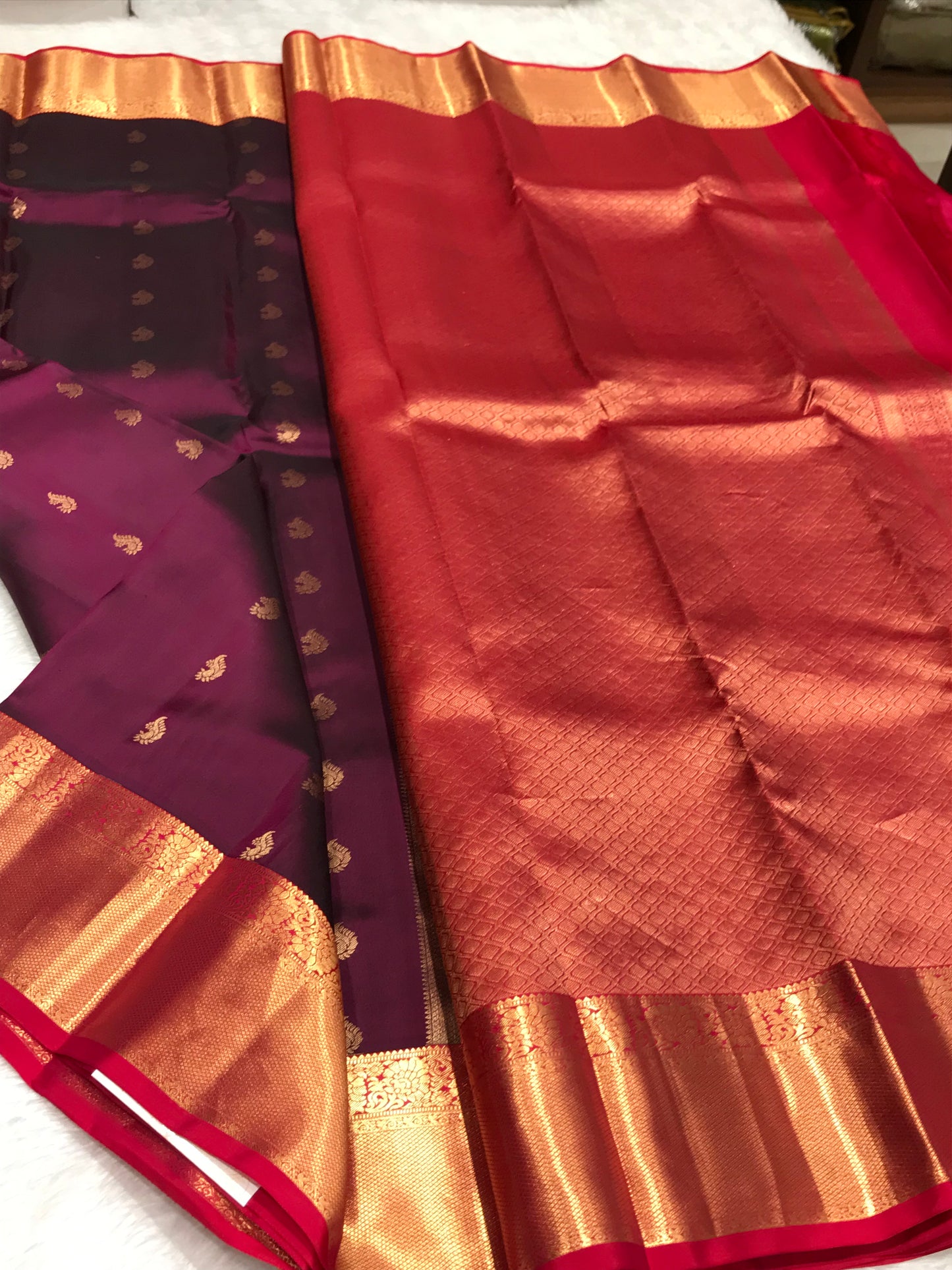 Pure Kanchipuram silk