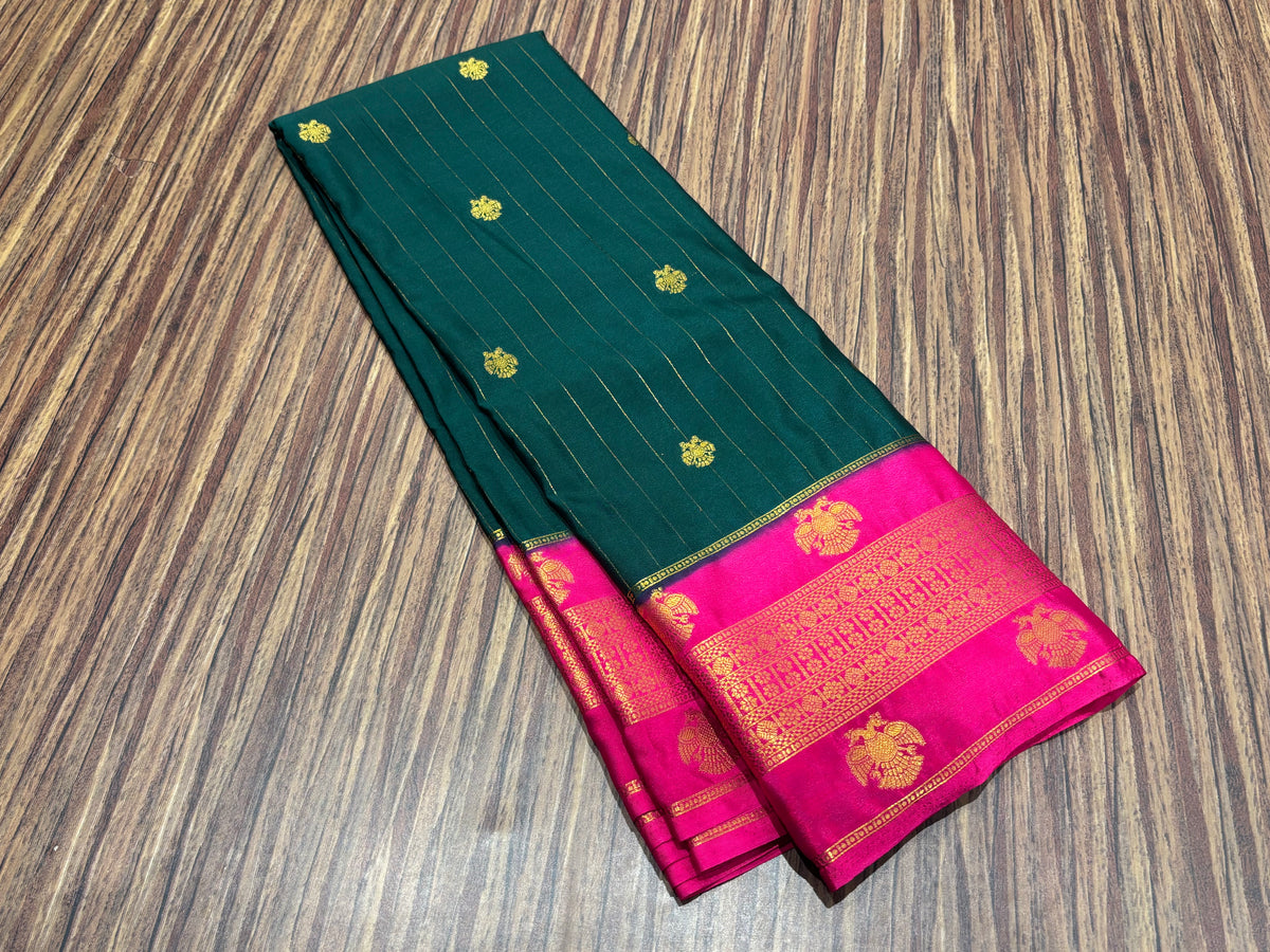 Semi Mysore Crape Silk