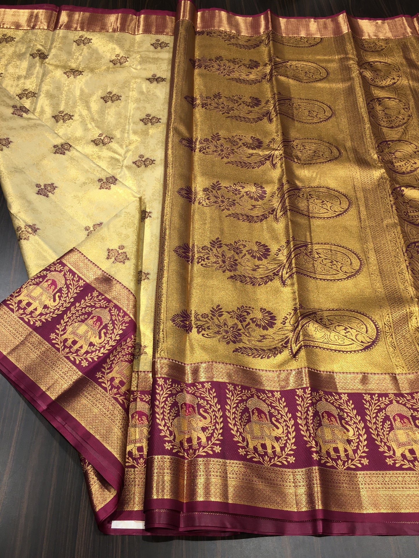 Semi Kanchipuram tissue