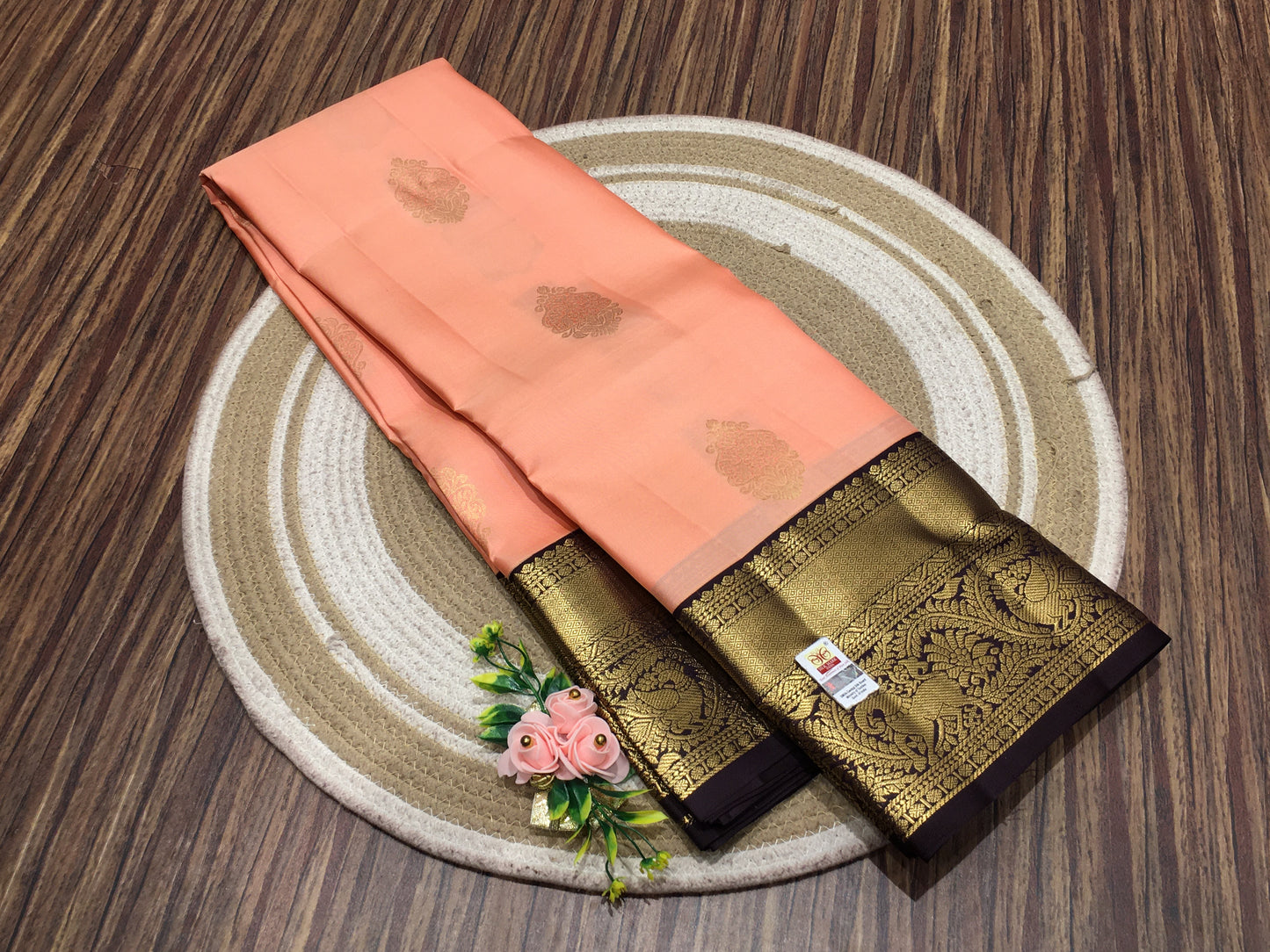 Pure Kanchipuram silk