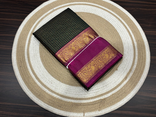 Semi Kanchipuram silk