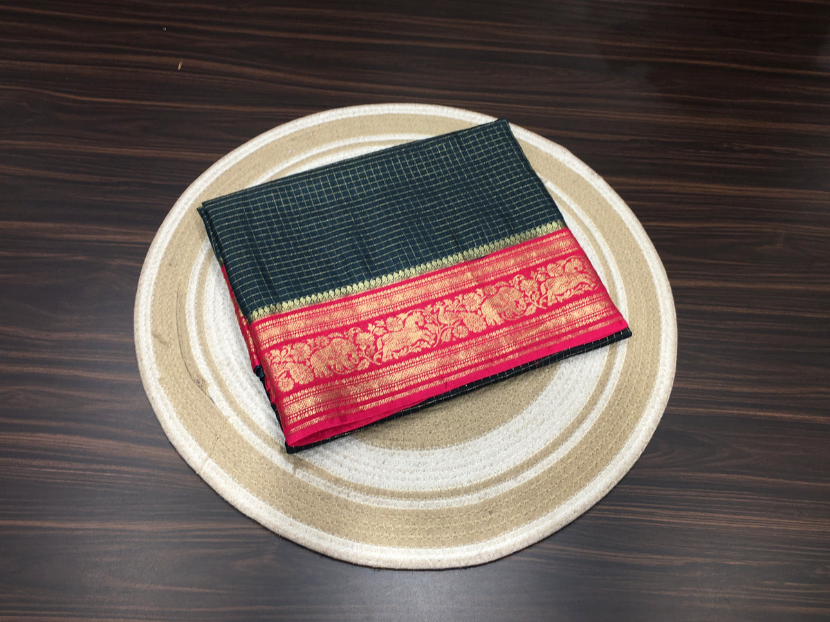 Semi Mysore Crape Silk