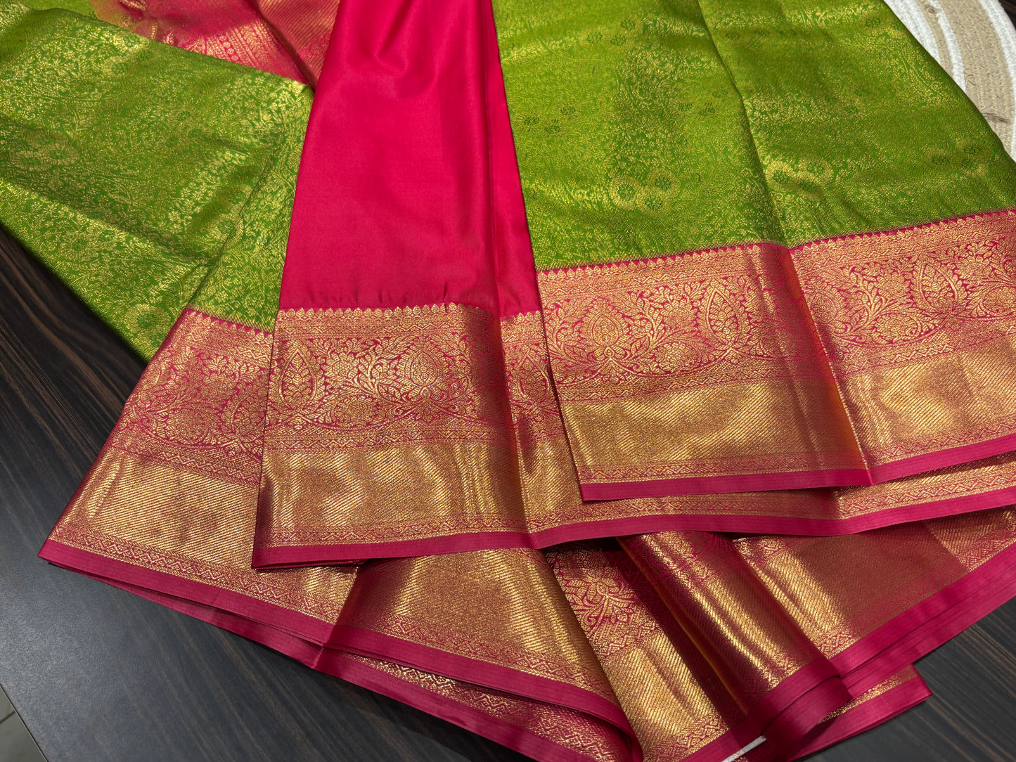 Semi Kanchipuram silk