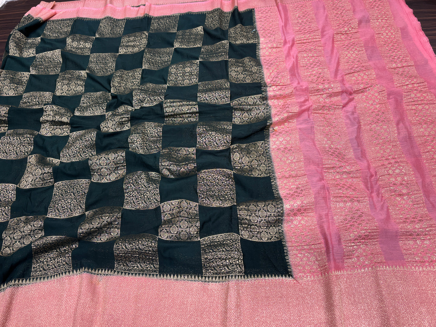 Chiffon georgette saree