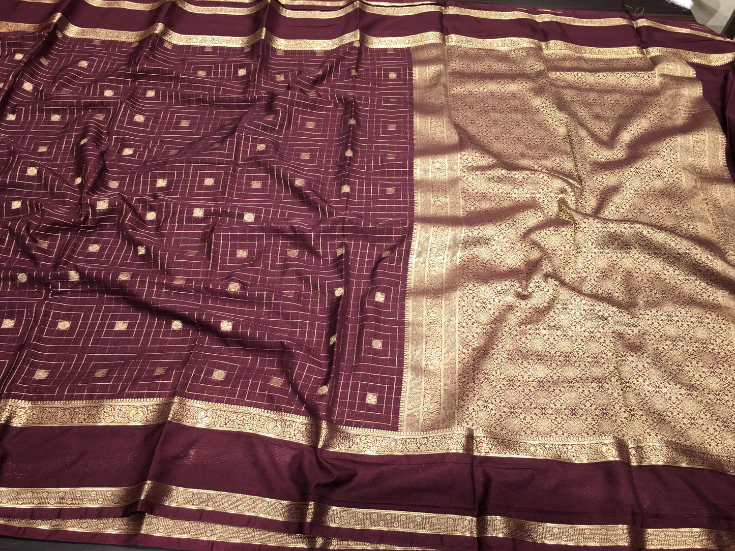 Semi Mysore Crape