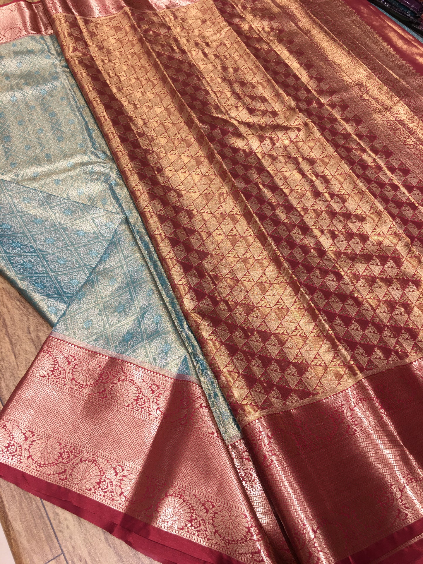 Semi Kanchipuram tissue
