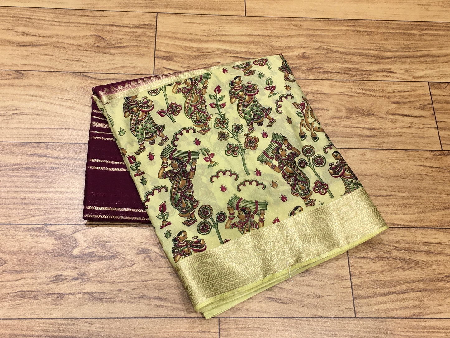 Semi Mysore Crape Silk