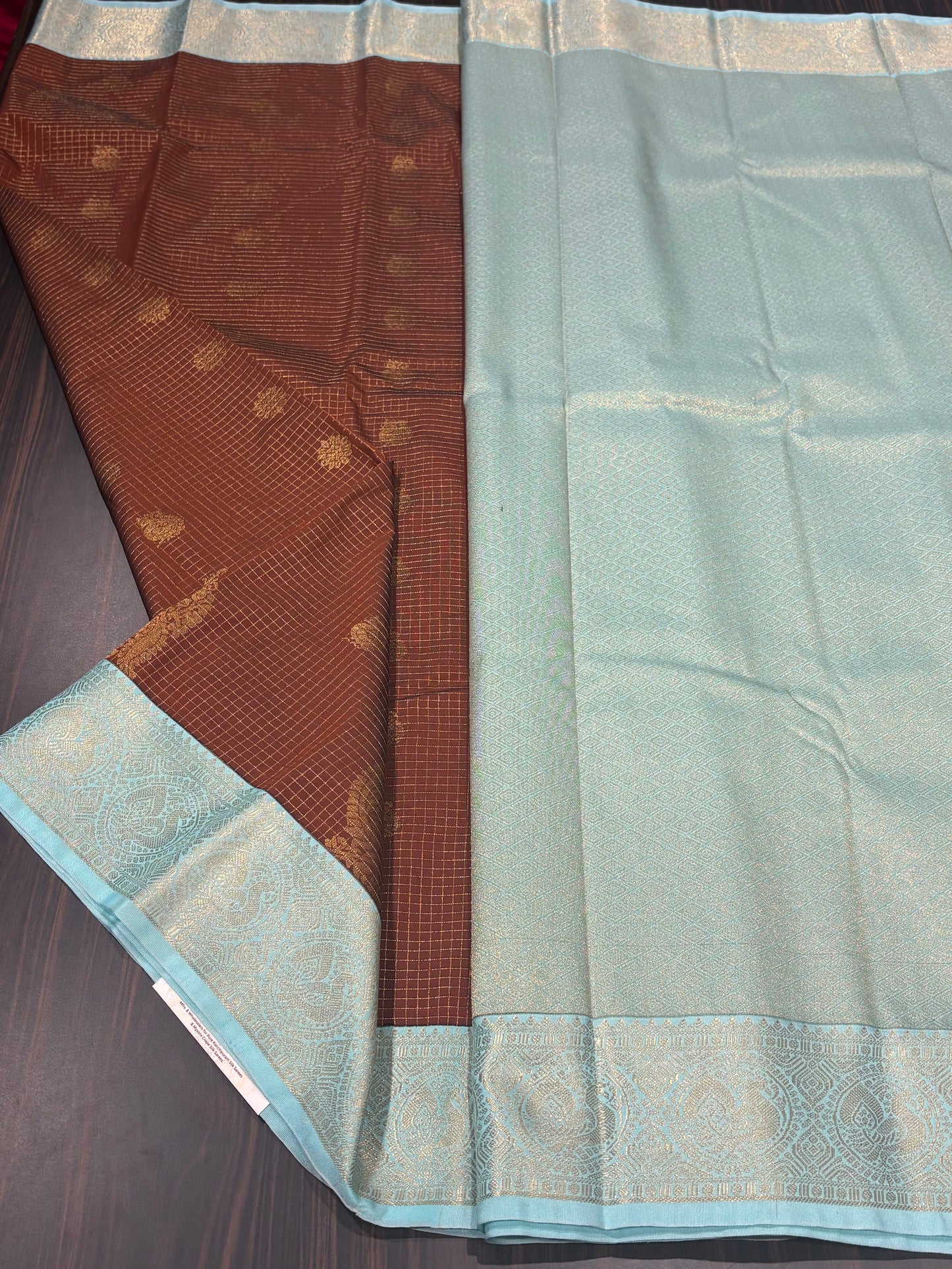 Semi Kanchipuram silk