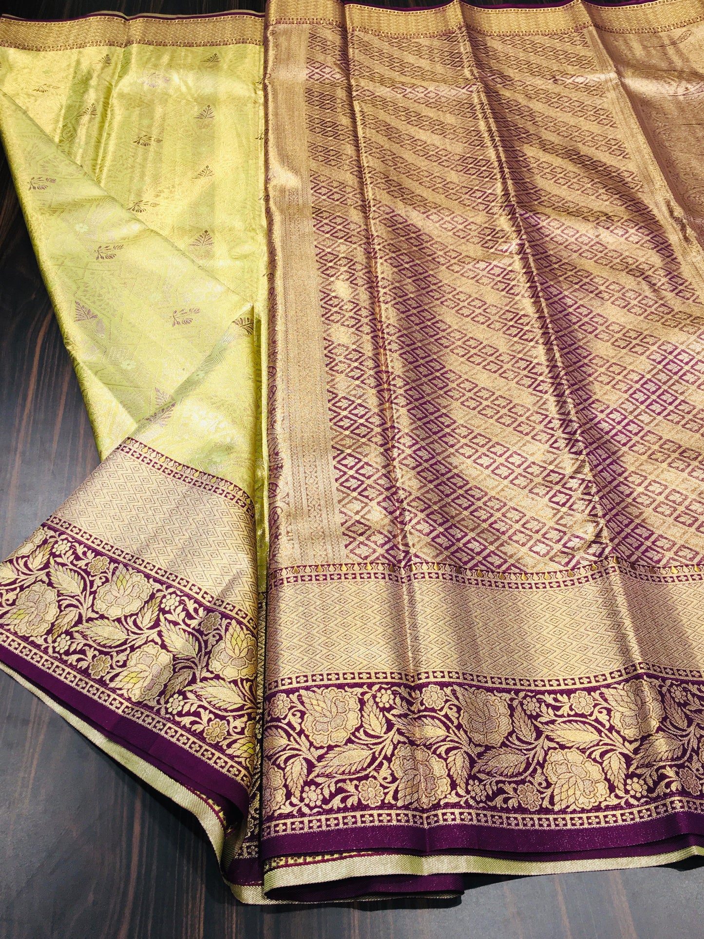 Semi Kanchipuram tissue