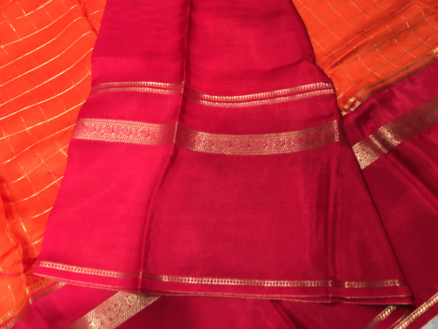 Semi Mysore crape
