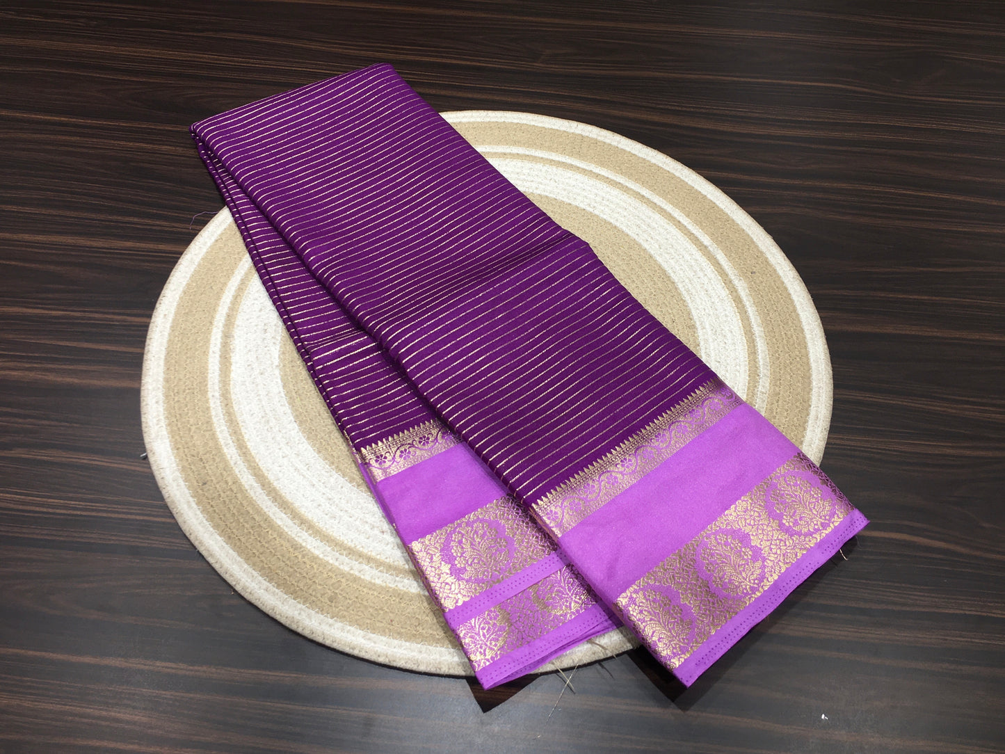 Semi Mysore crape