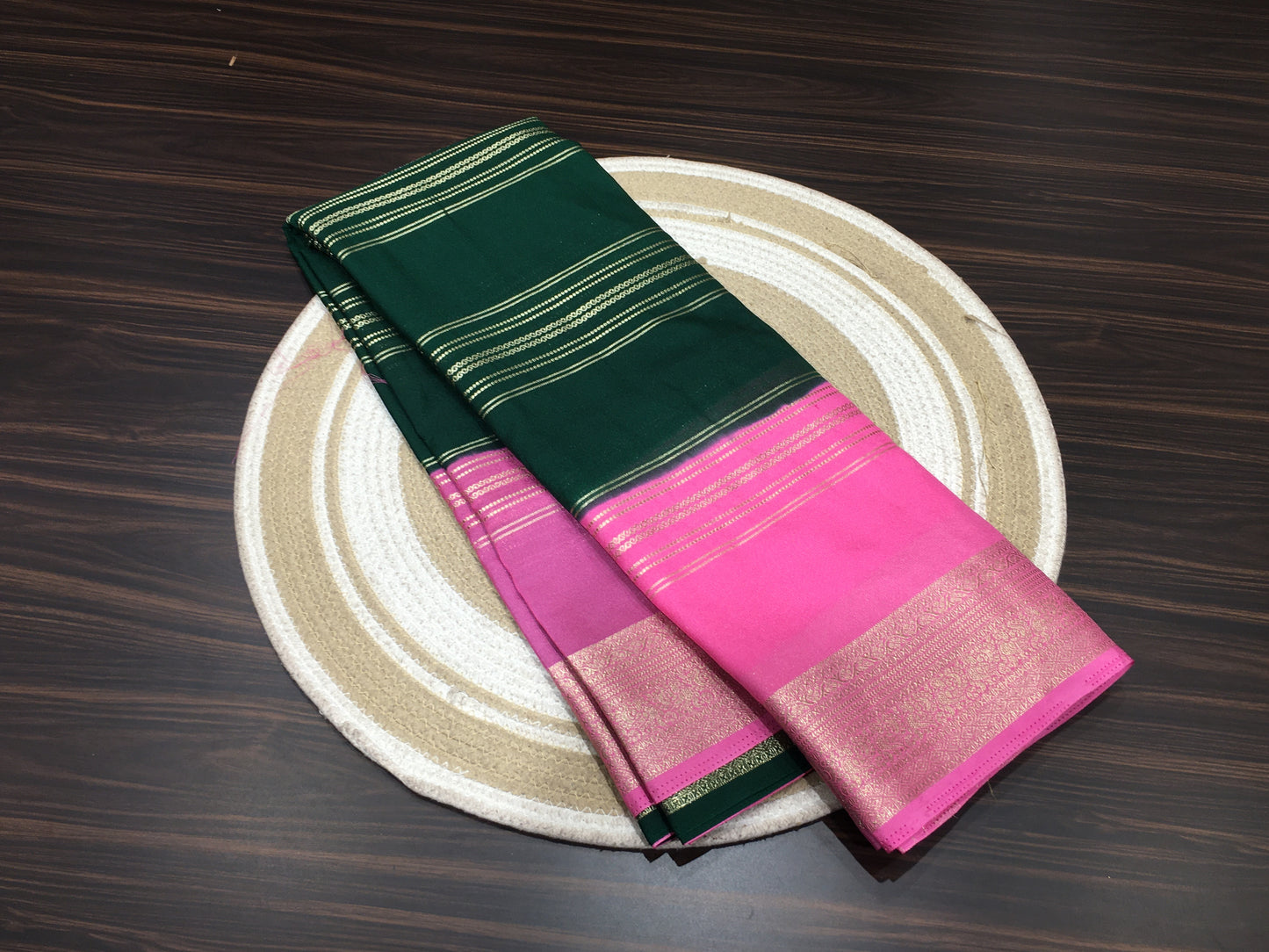 Semi Mysore crape