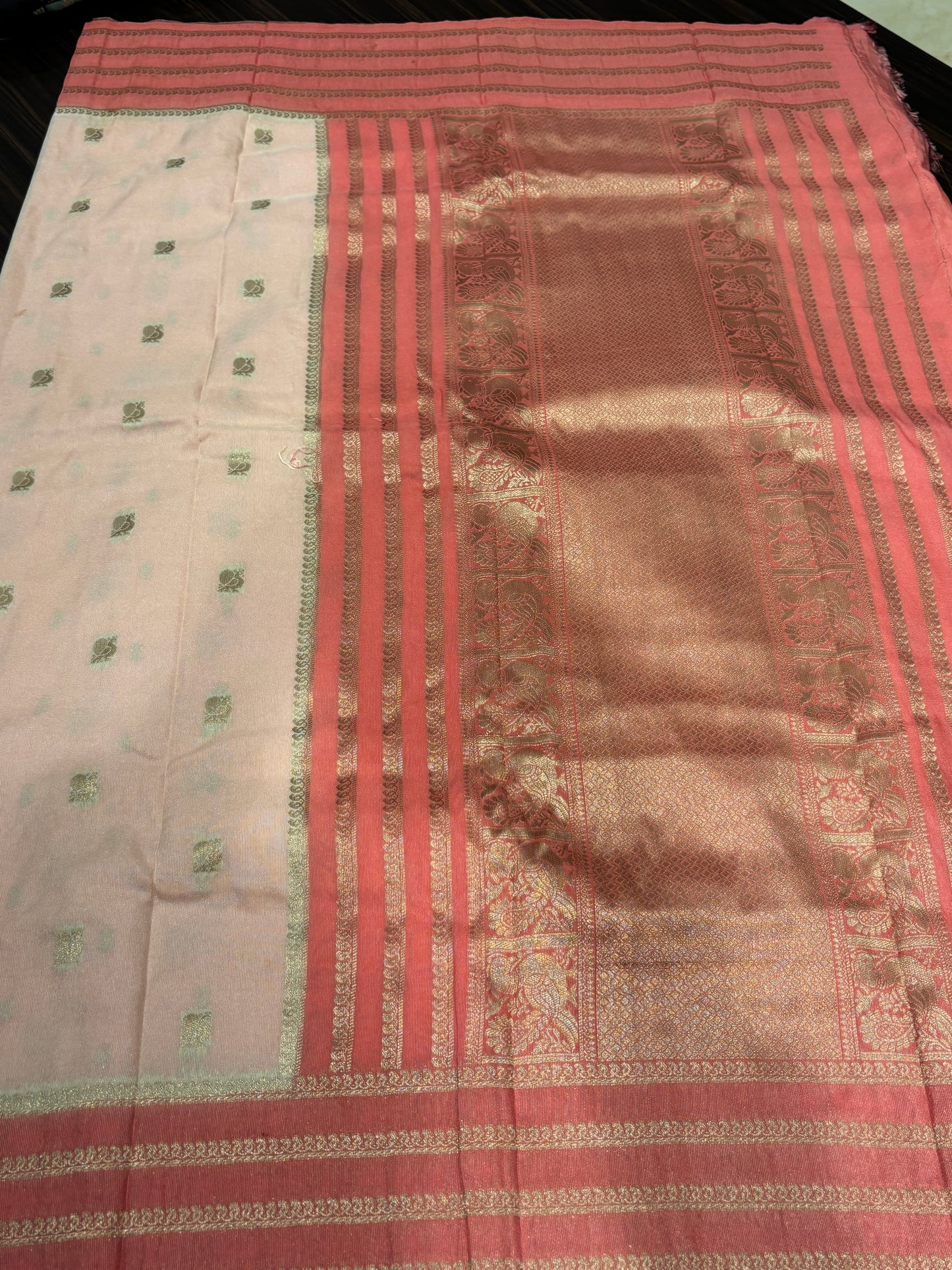 Soft crape saree
