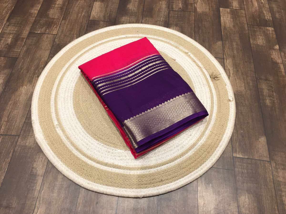 Semi Mysore Crape Silk