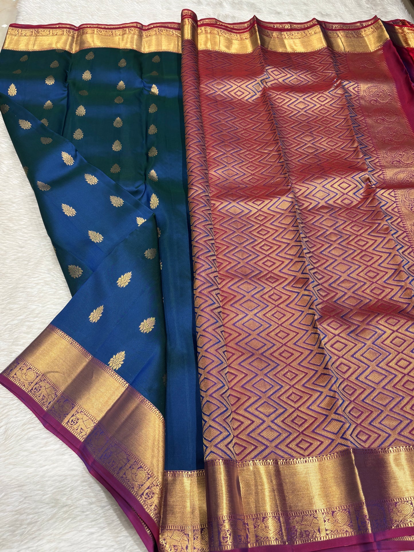 Pure Kanchipuram silk
