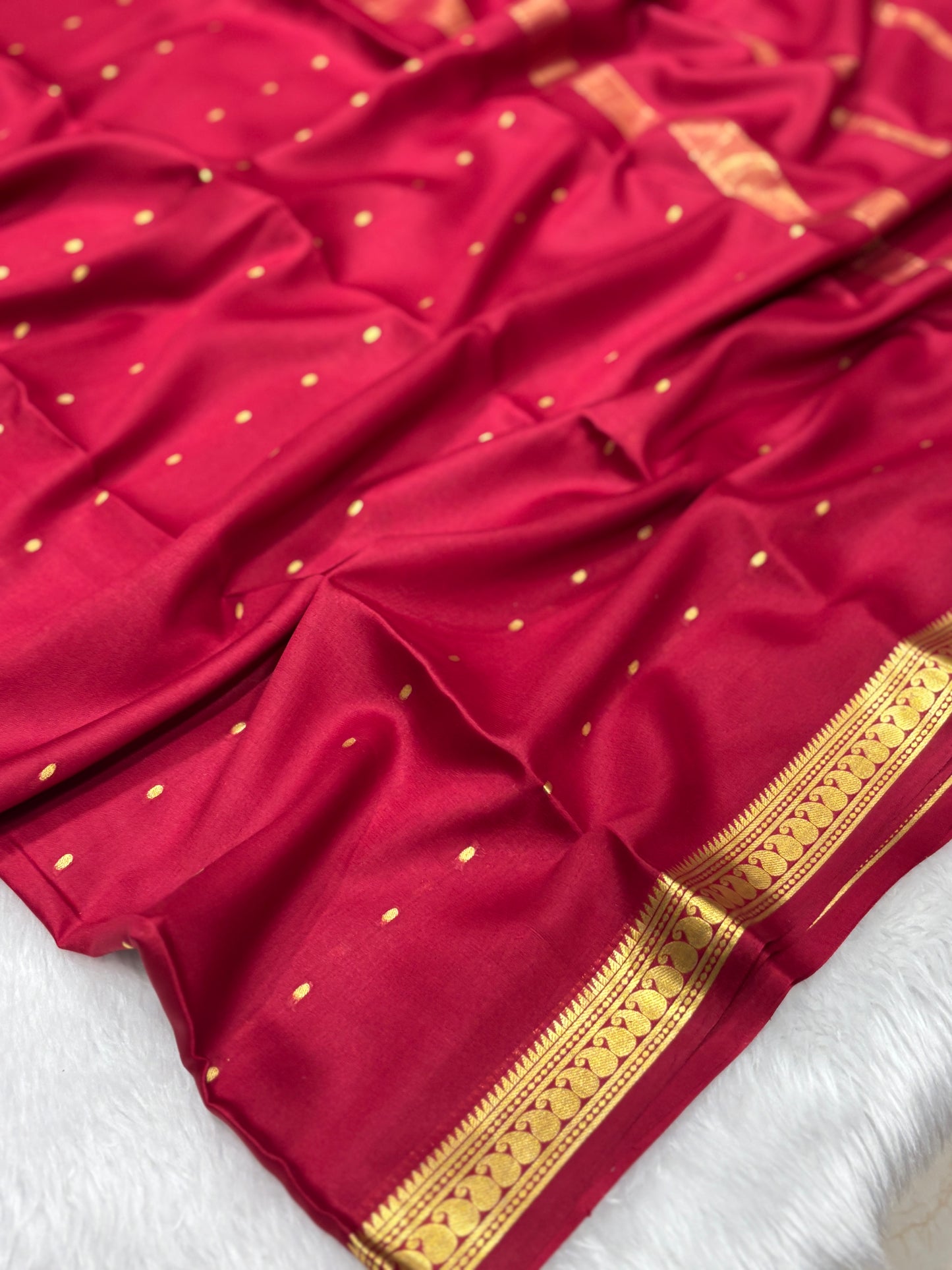 Pure Mysore silk